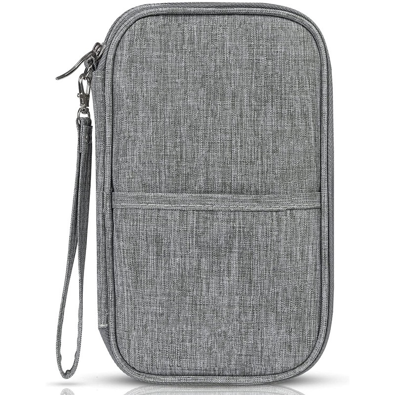 Fashion polyester passport card bag