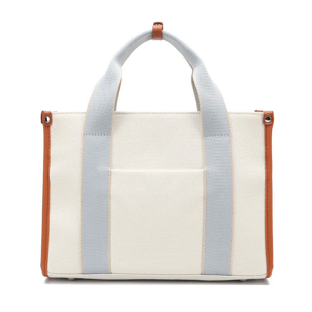 Custom travel portable canvas diaper bag